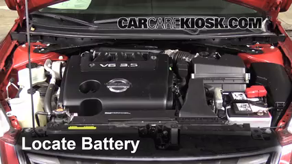 Battery Replacement: 2007-2013 Nissan Altima - 2011 Nissan Altima SR 3